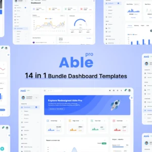 Able Pro | Bootstrap, Tailwind, React, Nextjs, Angular, Vue, Asp, Laravel Admin Template