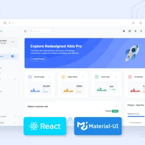 Able Pro MUI React Admin Template
